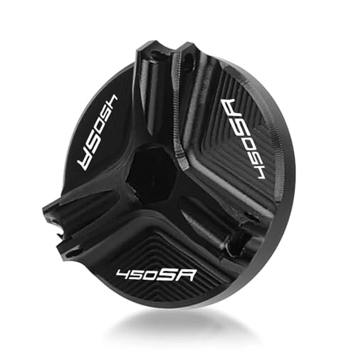 �ی�A�N�Z�T���[ M19 * 2.5 �I�[�g�o�C�G���W���I�C���J�b�v�R���t�B���[�^���N�L���b�v�J�o�[ �ɓK������CFMOTO 450SR 450 SR SR450 2022 2023 2024 2025 2026(Black)