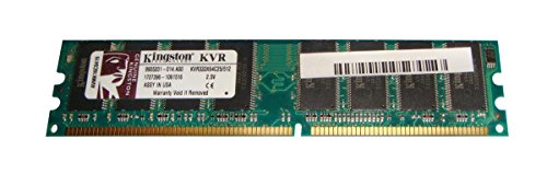 Kingston 512MB 333MHz DDR Non-ECC CL2.5 DIMM KVR333X64C25/512