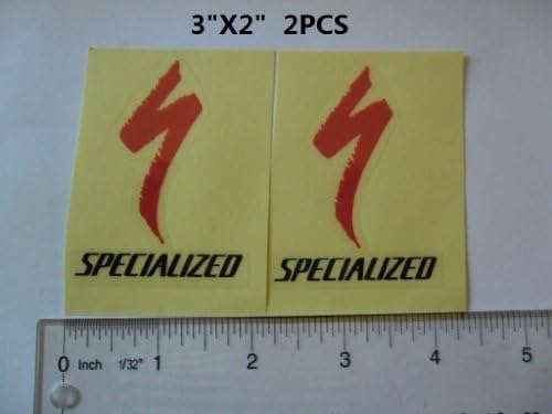 SPECIALIZED sticker bike bicycle cycle 2 decal stickers