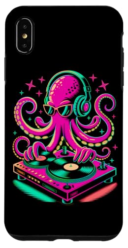 �^�R�N���[�P�� DJ �e�N�m�g�����X EDM�n�E�X�~���[�W�b�N�t�F�X�e�B�o�� �X�}�z�P�[�X iPhone XS Max �p