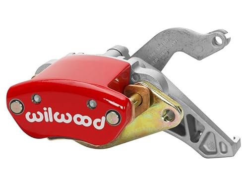 Wilwood 120-12069-RD MC4 Caliper-Right-Hand, Red with Logo 1.19" Piston, .81"