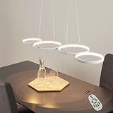 ● Material de alta calidad: el cuerpo de la lámpara de pie está hecho de aluminio refinado y gel de sílice, duradero y fácil de limpiar. El módulo LED integrado subraya la agradable experiencia lumínica de la lámpara con una potencia de 37 vatios y 2960 lúmenes en blanco cálido. La armonía de los materiales hace que la lámpara colgante LED sea un verdadero punto culminante