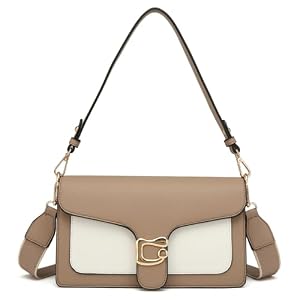 Travistar Trendy crossbodytassen voor dames, kleine crossbody-portemonnee, schoudertas, lederen handtas, avondclutch met 2 riemen