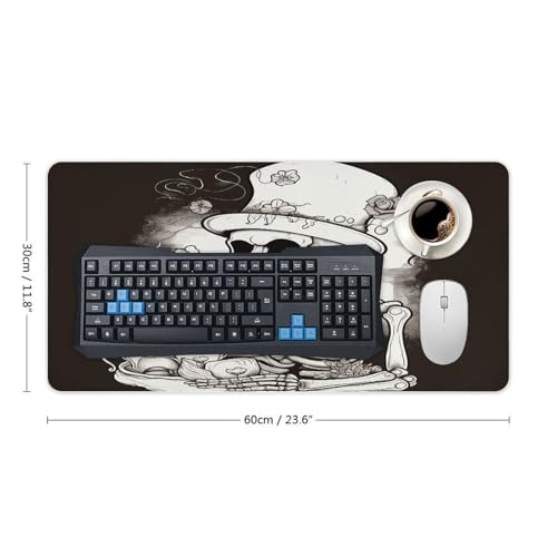 Skeleton Chef Desk Pad con Base de Goma miniatura 2