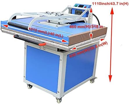 Prensa Térmica Manual Grande 31" x 39" 220V para Textil y Sublimación miniatura 3