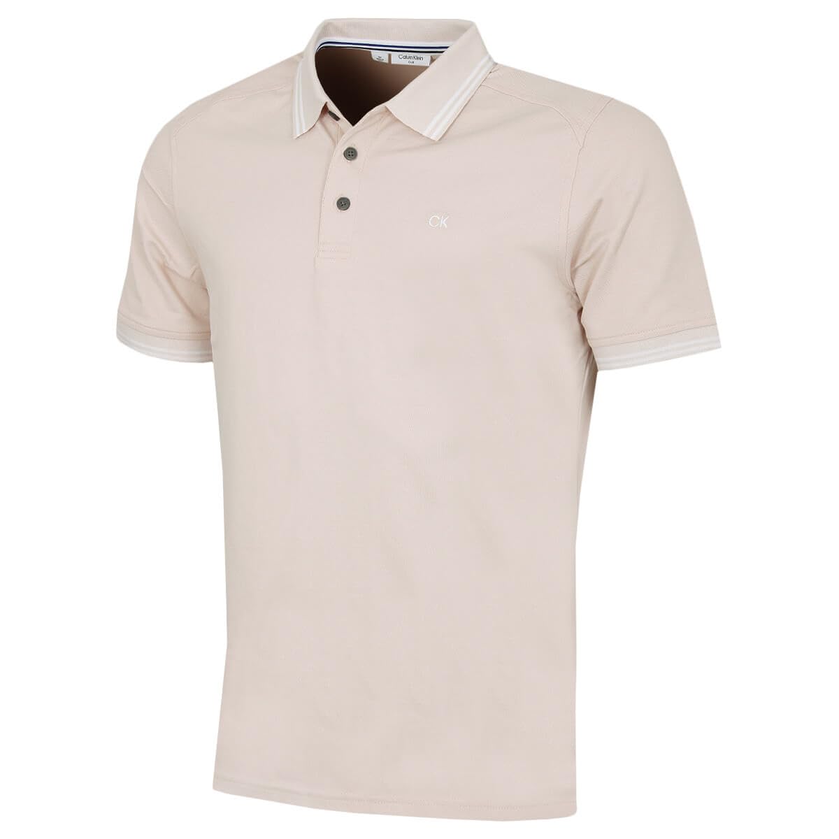 Calvin Klein Men's Stone Tipped Campus Tipped Polo Shirt - Xxxxl
