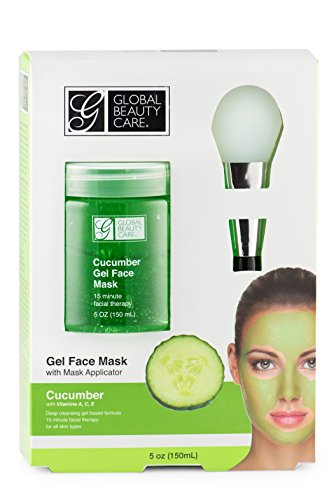 Green: Cucumber Gel Face Mask with Applicator