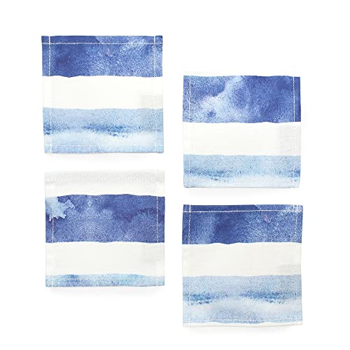 �X�^�C���f�R�[��(STYLE Decor) �R�[�X�^�[ ��100% ������� �z 4���Z�b�g �􂦂� �k�� �}���� �u���[ ���C�� �{�[�_�[ W3000300-NVL2603 ���|�P�b�g�e�B�b�V���|�[�`�t��