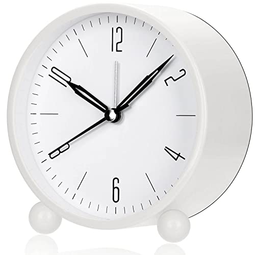 Reloj despertador elegante para dormitorio de diseño minimalista para mesa 2