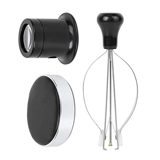 Werkzeugset für die Uhrenreparatur, Universal-Handentferner, Lupenheber Plunger Puller Uhrmacher mit stabiler Leistung und hervorragender Leistung zur Reparatur von Uhren