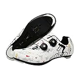 Bequemes Design. Wenn Sie ein Anfänger sind, der Rad fahren möchte. Diese Fahrradschuhe mit elegantem Design sind eine großartige Alternative für Sie. Verwenden Sie ein tragbares Design mit drehbarer Schnalle, das sich leicht an- und ausziehen lässt. Das An- und Ausziehen dauert nur 3 Sekunden. HINWEIS: Dies ist nur ein Paar Schuhe, die Delta-Stollen sind nicht im Lieferumfang enthalten.