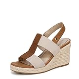 LifeStride Womens Tallulah Espadrille Wedge Sandal Natural/Tan 8 M