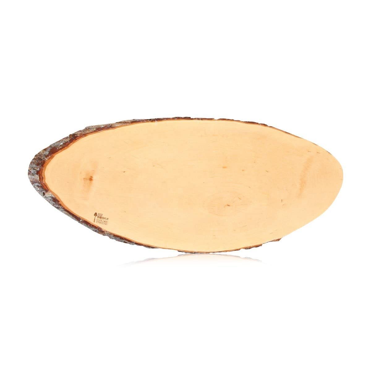 BOSKA Rindenbrett Erlenholz L/für das zubereiten und servieren von Snacks / 28,5 cm/Holz/Braun