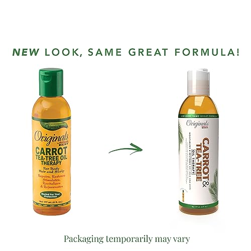 Africa's Best Organincs Carrot Tea Tree Oil 6 oz