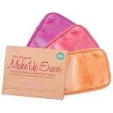 3 Reinigungstücher - MakeUp Eraser - wieder-verwendbar, Set Abschminkpads waschbar, Reinigungspads, Waschpads, waschbare Kosmetikpads