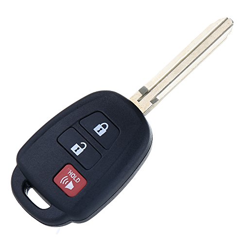 SCITOO 1pc 3 Buttons Compatible with Keyless Car Uncut Remote Fob Transmitter Key Fob Replacement New H Chip fit 2013-2017 Toyota RAV4 Prius C Prius V HYQ12BDM SCITOO 1pc 3 Buttons Compatible with Keyless Car Uncut Remote Fob Transmitter Key Fob Replacement New H Chip fit 2013-2017 Toyota RAV4 Prius C Prius V HYQ12BDM