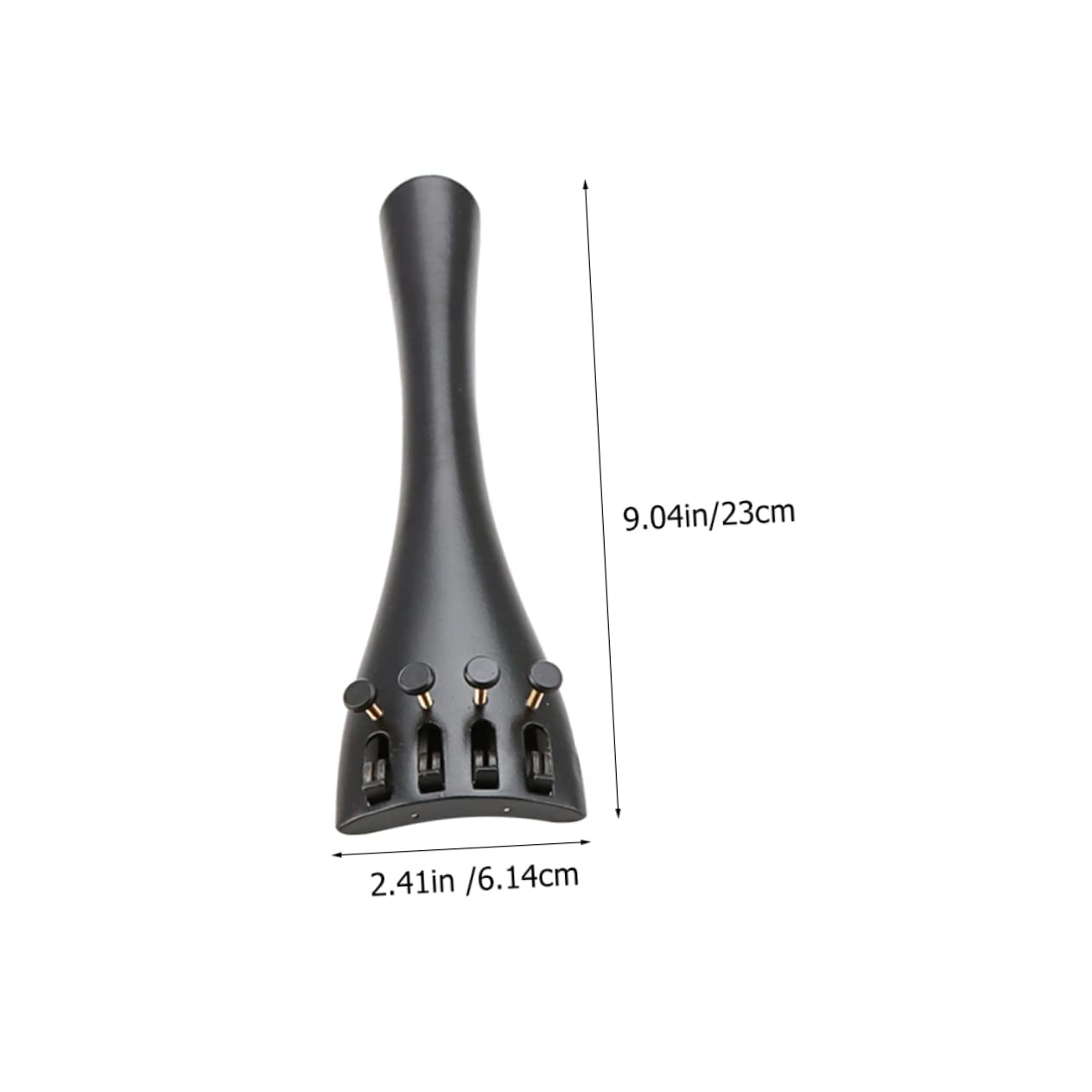 BIUDECO Cello Tailpiece Replacement Part for Cellos Durable String Board Accessory for Musicians Lightweight and Easy to Install Cello Accessory