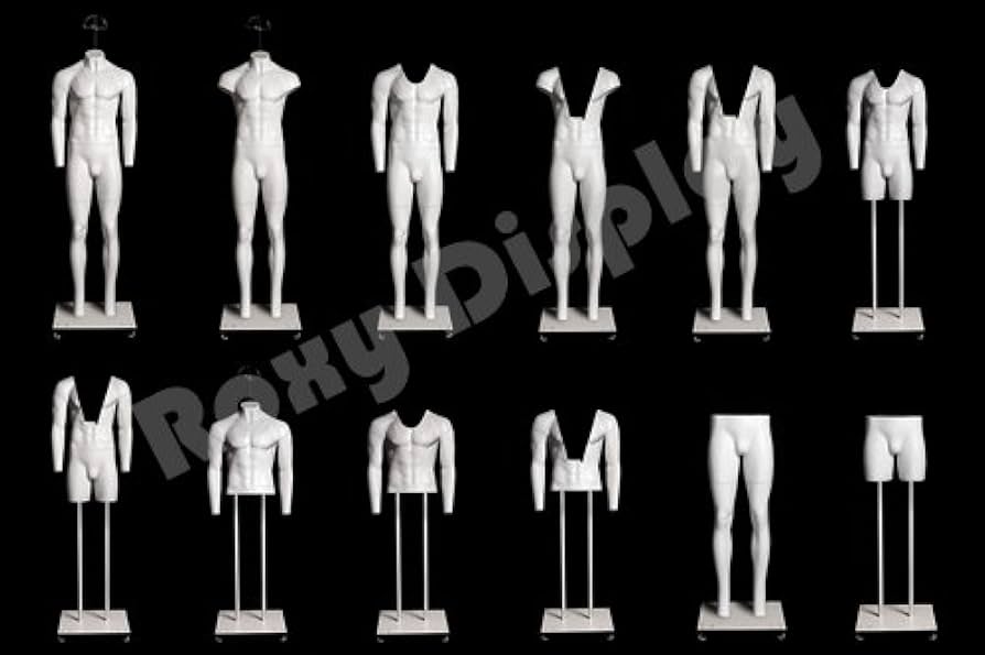 Amazon | (MZ-GHT-M) ROXYDISPLAY インビジブルゴーストマネキン