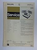  Philips Service-Dokumentation: 8656 Plattenspieler mit Stereoverstärker