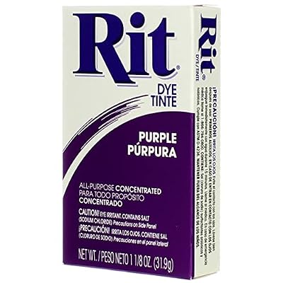 Rit Purple For Fabric Dye