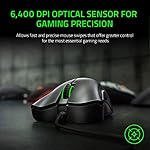 Razer DeathAdder Essential (2021) - Kabelgebundene Gaming-Maus mit Optischem Sensor mit 6400 DPI (5 programmierbare Tasten, Ergonomischer Formfaktor, 10 Millionen Klicks Lebensdauer) Schwarz – Bild 2