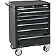 Draper 35743 Rollcontainer mit 7 Schubladen, 66 cm, Schwarz