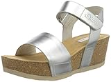 Innenmaterial: Textil s.Oliver Damen 5-5-28346-34 Riemchensandalen, Silber (Silver 941), 37