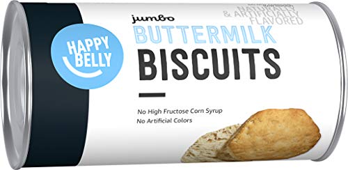 Amazon Brand - Happy Belly Jumbo Buttermilk Biscuits, 8 Ct, 16 Ounce #TOP11