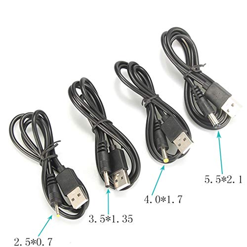 Guangcailun 2.5x0.7mm USB al Cavo di Alimentazione...