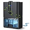 Déshumidificateur Électrique, 2500ML Deshumidificateur d Air Anti Moisissure, Absorbeur D'humidité Silencieux avec Tuyau de Vidange, Arrêt Automatique, Mode Veille, Dehumidifier pour la Maison
