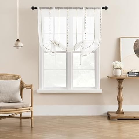 Rideau Voilage SIMPVALE 80x120 cm Cover