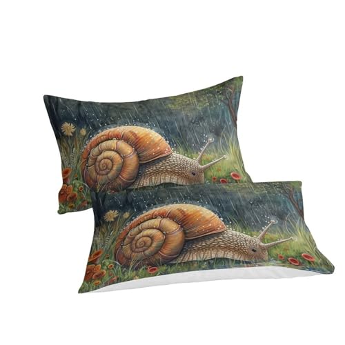 Parure de lit escargot mignon pour transformer votre chambre en cocon cosy
