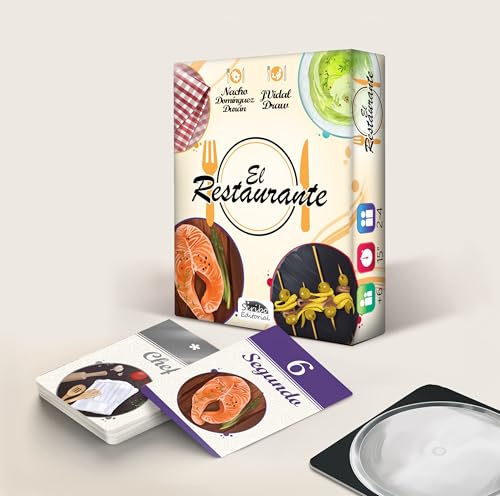 Scribo Editorial El Restaurante - Juego de Cartas