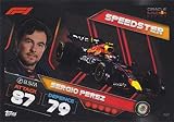 2022 Topps Formula 1 Turbo Attax #137 Sergio Perez (Red Bull Racing) Official F1 Racing Card in Raw (NM or Better) Condition