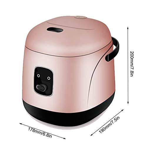 TYI -1,2 l elektrischer Reiskocher mit Dampf- und Spülkorb, tragbarer Mini-Reiskocher, Antihaftbeschichtung, 15 Minuten… – Bild 3