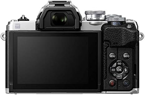 OLYMPUS OM-D E-M10 MarkIV EZ Double Zoom Kit, Mirrorless SLR Camera, Silver