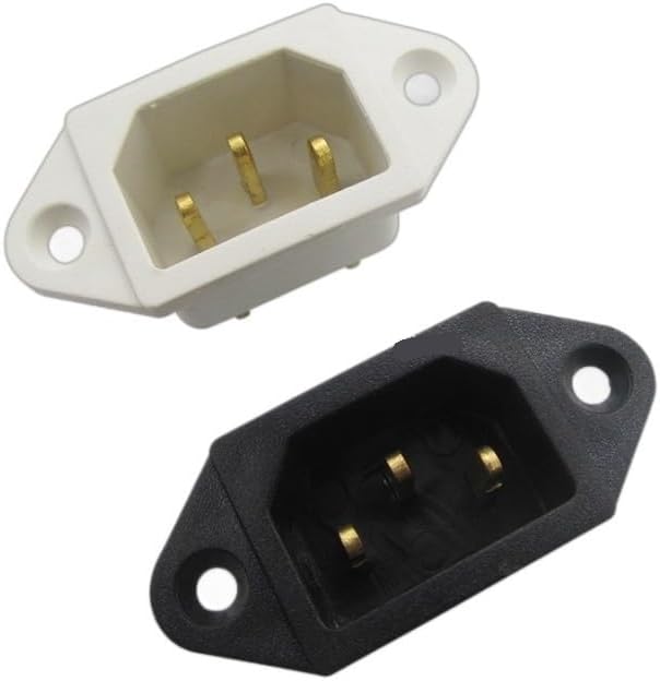 Compatible For Aroma Compatible For Tiger 6 PCS Rice Cooker Power Cord Plug, 3 Prong Replacement Socket