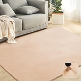 Fcyld カーペット ラグ ラグマット 2畳 厚手 15 mm 185x185 cm 絨毯 低反発ラグ 洗える じゅうたん 防臭 快適に使用 滑り止め付 オールシーズン ホットカーペットカバー 防ダニ 抗菌 防音 撥水加工 床暖房ホットカーペット対応 ベージュ