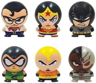 DC Comic Super Heroes Buildable mini figurines. Set of 6
