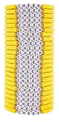 Yellow Cheer Bracelets(24pcs)