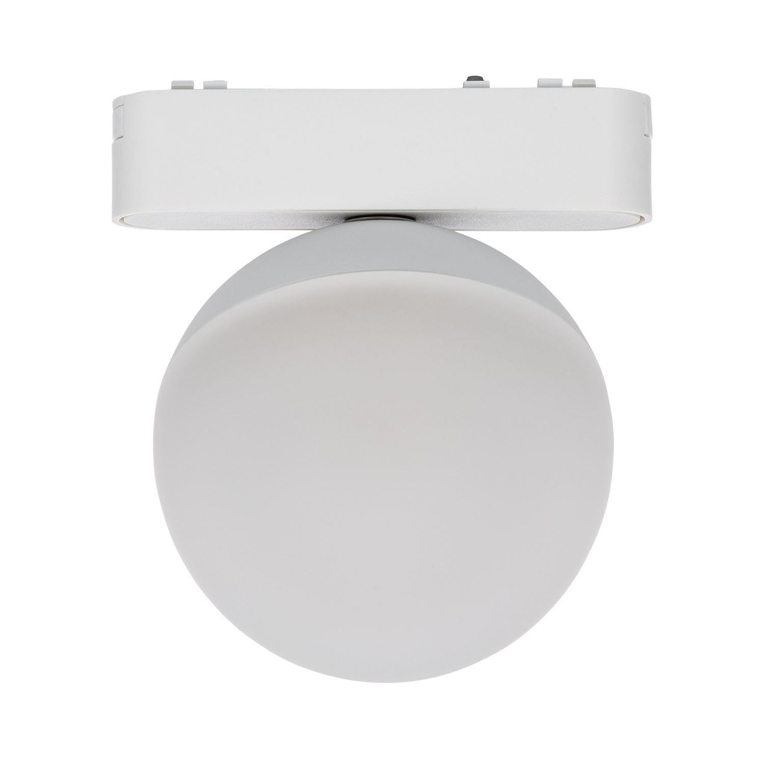 LEDKIA Foco Carril LED Magnético 25mm SuperSlim 10W 48V Blanco Ø100 mm 2700