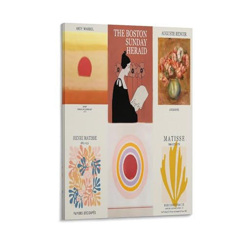 Poster Henri Matisse pour salon - Décoration d'intérieur bohème chic vintage