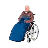 Mit diesem hochwertigen Schlupfsack kann jeder Rollstuhlfahrer seinen Alltag in einem angenehmen Klima bestreiten.