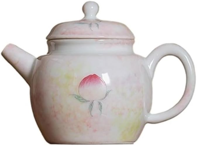 Tea Infuser Tea Kettle Ceramic Modern Teapot Simple Milk Pot Living Room Kung Fu Teapot Suitable for Outdoor Hotel Family Tea Pot Tea Steeper