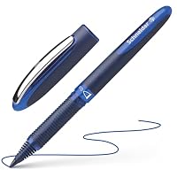 Schneider 183003 One Business Tintenroller (dokumentenecht mit 0,6 mm Strichstärke, Made in Germany) 10er Pack, blau – Ansicht 6