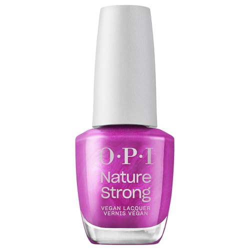 OPI Nature Strong Nagellack Thistle Make You Bloom – langanhaltender Nagellack mit veganer, innovativer Formel mit natürlichen Inhaltsstoffen – für glänzende Nägel in Pink