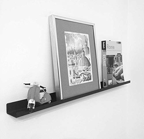 30" Over-The-Range Ultraledge Shelf/Display/Ledge/Rack, 3.5" Deep (Black) #TOP1