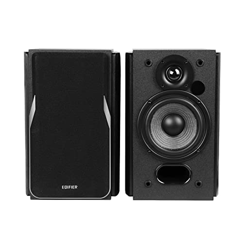 Image of Edifier R1380DB Active Bluetooth Bookshelf Speakers, 42W RMS, Black