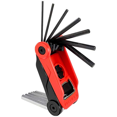 Kit de herramientas de reparación de bicicletas multifunción Herramienta hexagonal Herramienta de destornillador de ciclismo de radios hexagonales Herramienta de reparación de bicicletas de ciclismo