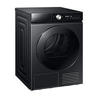 Samsung DV90DB8845GBU2 Wärmepumpentrockner DV8400D, 9 kg, EEK: A, AI Wäschetrockner mit Klartext-Display, AI Dry+, QuickDrive, SuperSpeed, Super Leise Programm, SmartThings-App, Schwarz